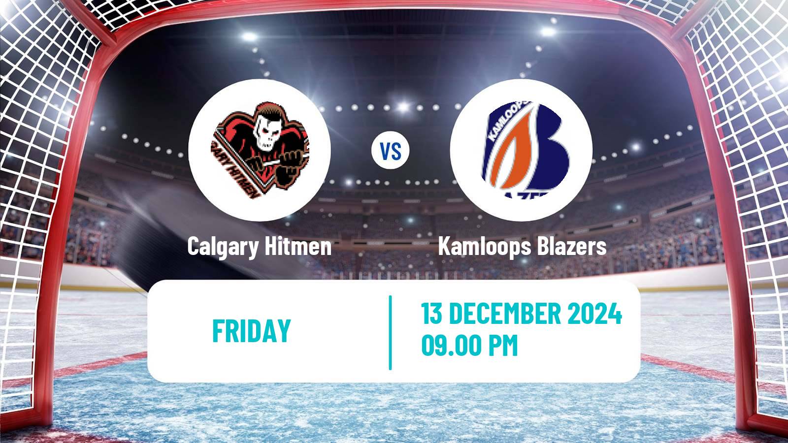 Hockey WHL Calgary Hitmen - Kamloops Blazers