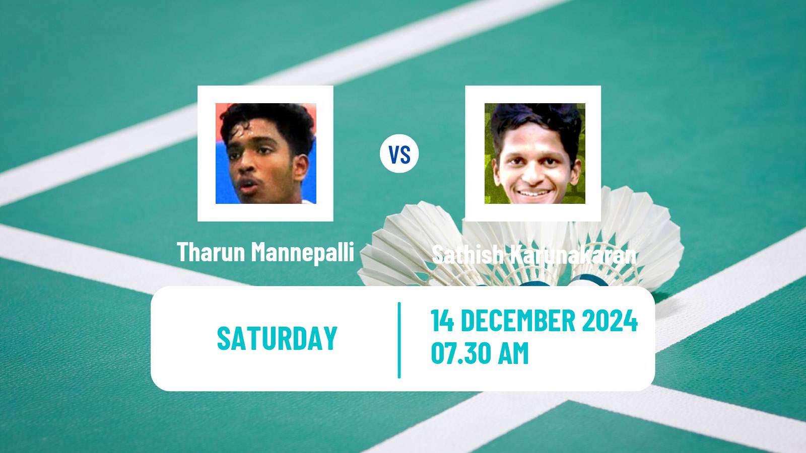 Badminton BWF World Tour Odisha Masters Men Tharun Mannepalli - Sathish Karunakaran