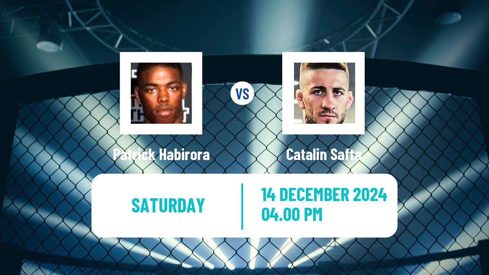 MMA Catchweight Pfl Men Patrick Habirora - Catalin Safta