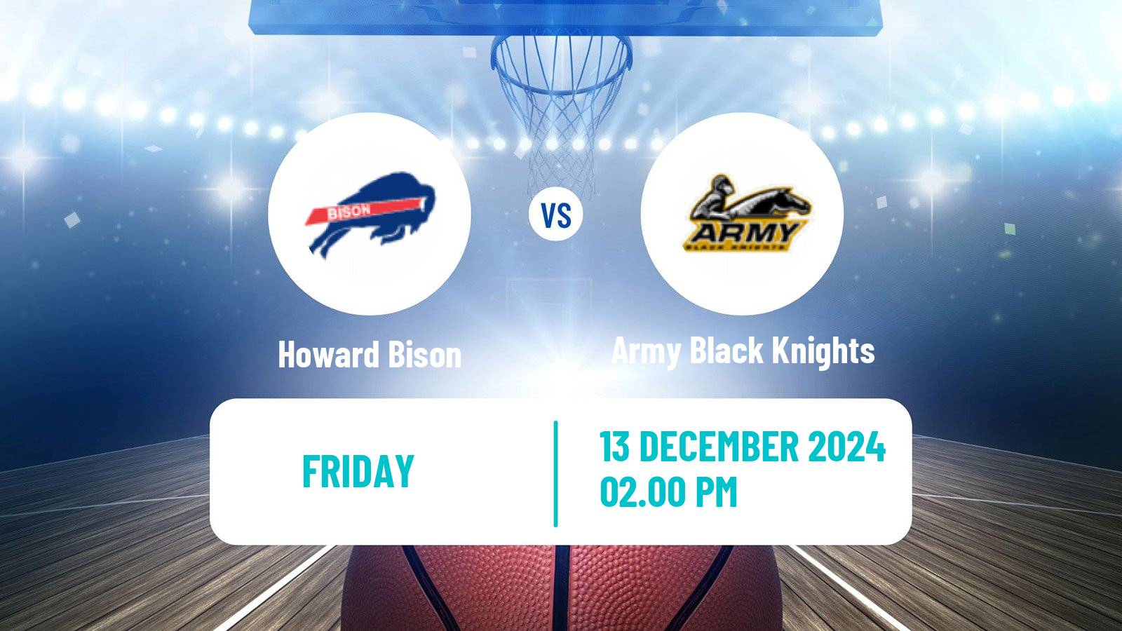 Basketball NCAA College Basketball Women Howard Bison - Army Black Knights