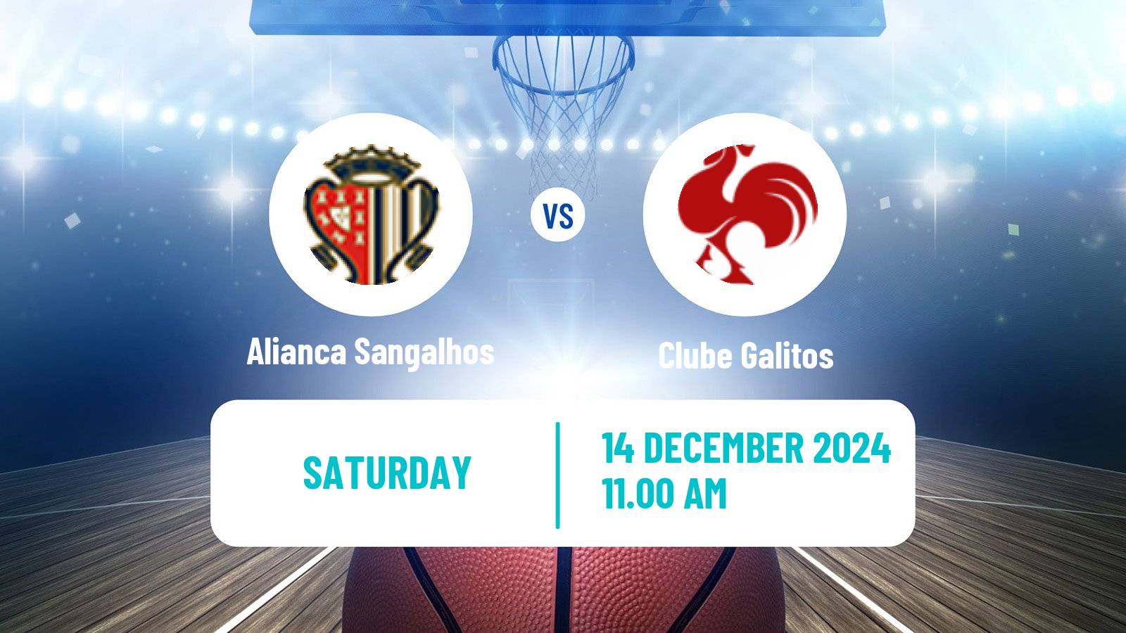 Basketball Portuguese Proliga Basketball Alianca Sangalhos - Clube Galitos