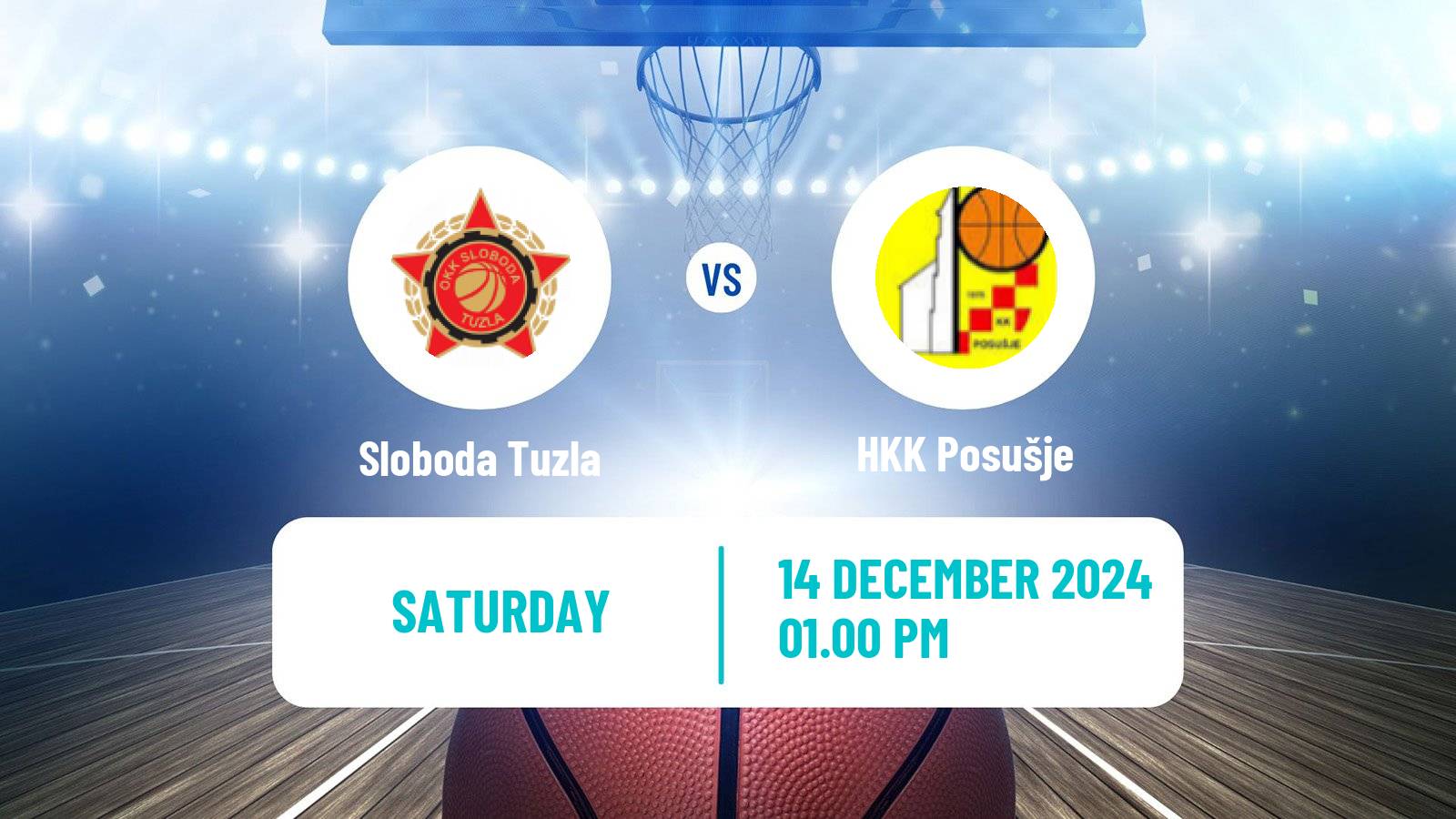 Basketball Bosnian Prvenstvo Basketball Sloboda Tuzla - Posušje