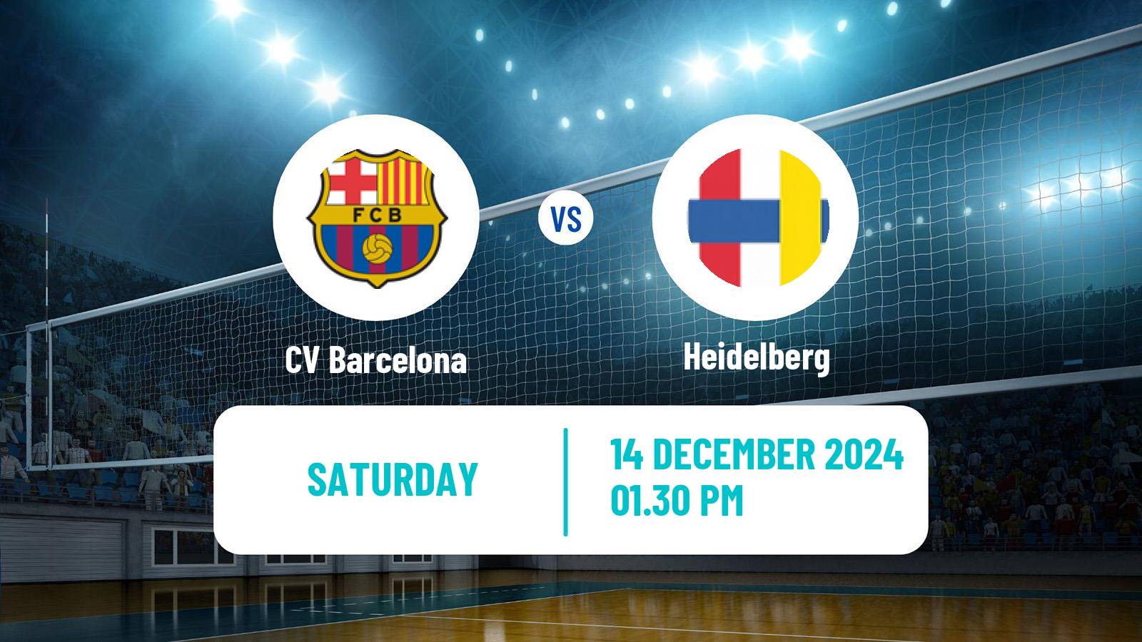 Volleyball Spanish SuperLiga Volleyball Women Barcelona - Heidelberg