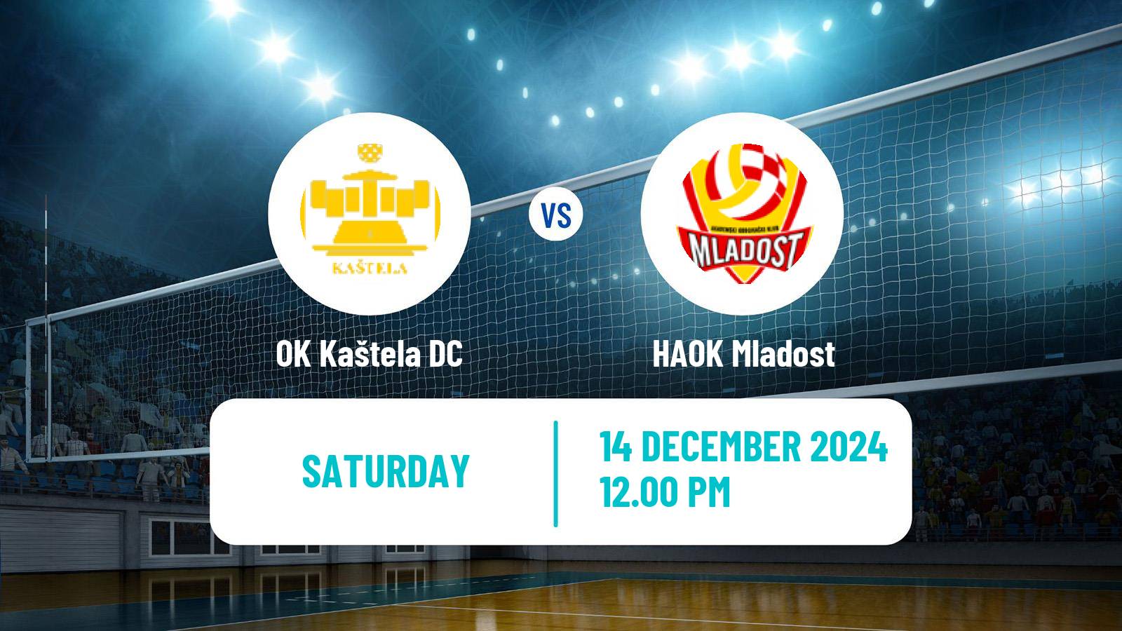 Volleyball Croatian Superliga Volleyball Women OK Kaštela DC - HAOK Mladost