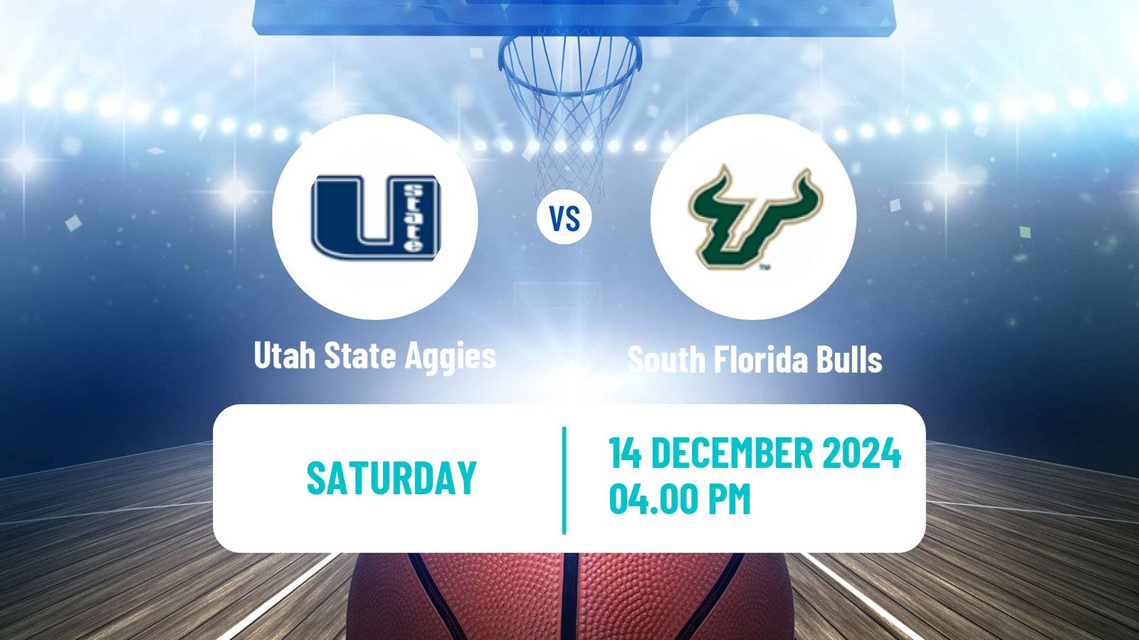 Basketball NCAA College Basketball Utah State Aggies - South Florida Bulls