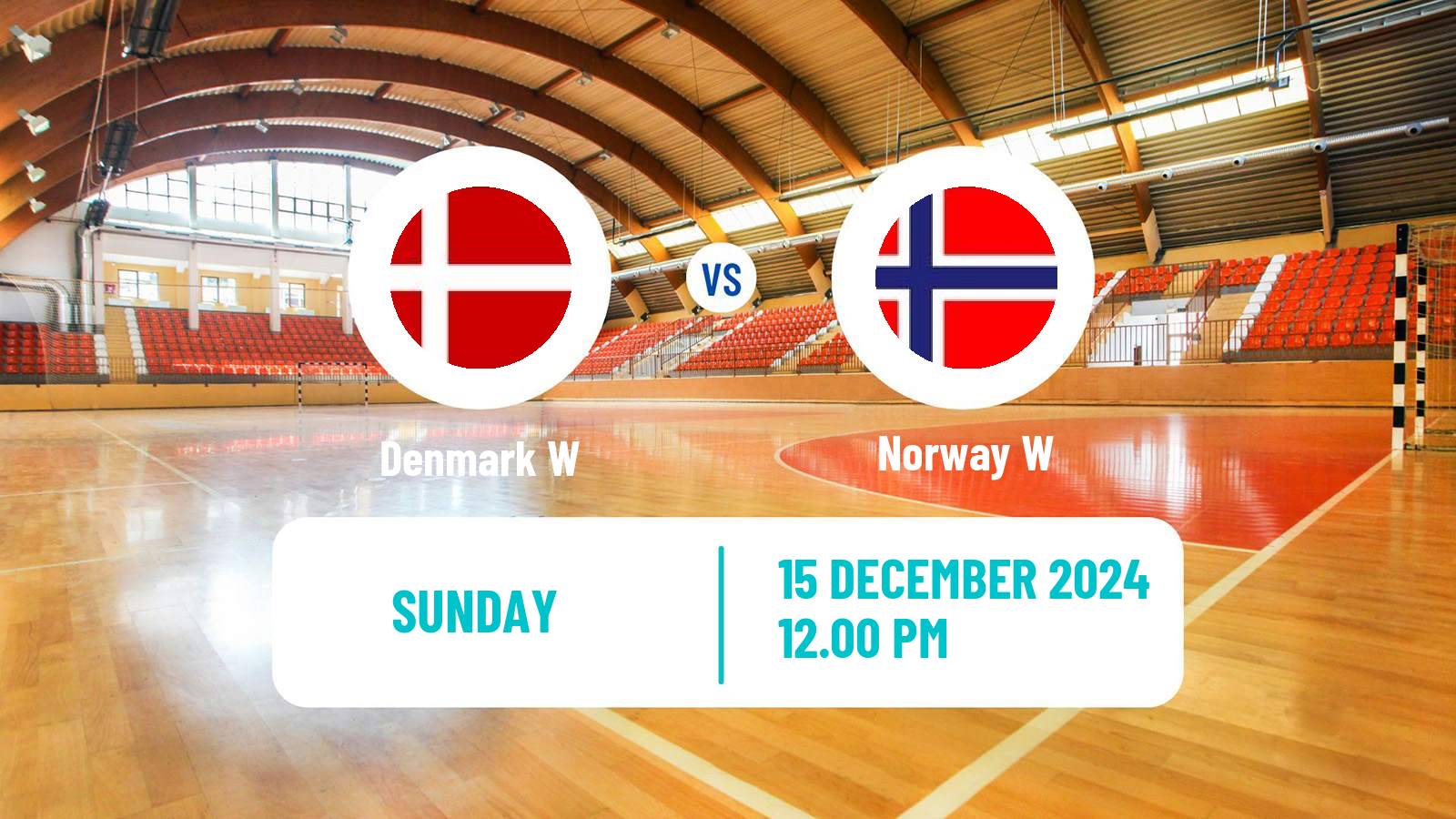 Handball Handball European Championship Women Denmark W - Norway W