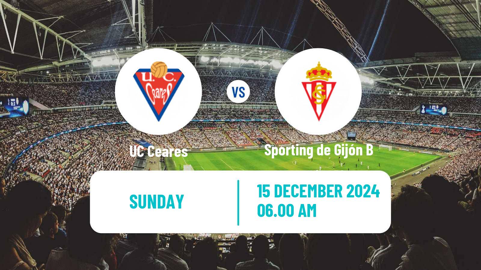 Soccer Spanish Tercera RFEF - Group 2 Ceares - Sporting de Gijón B