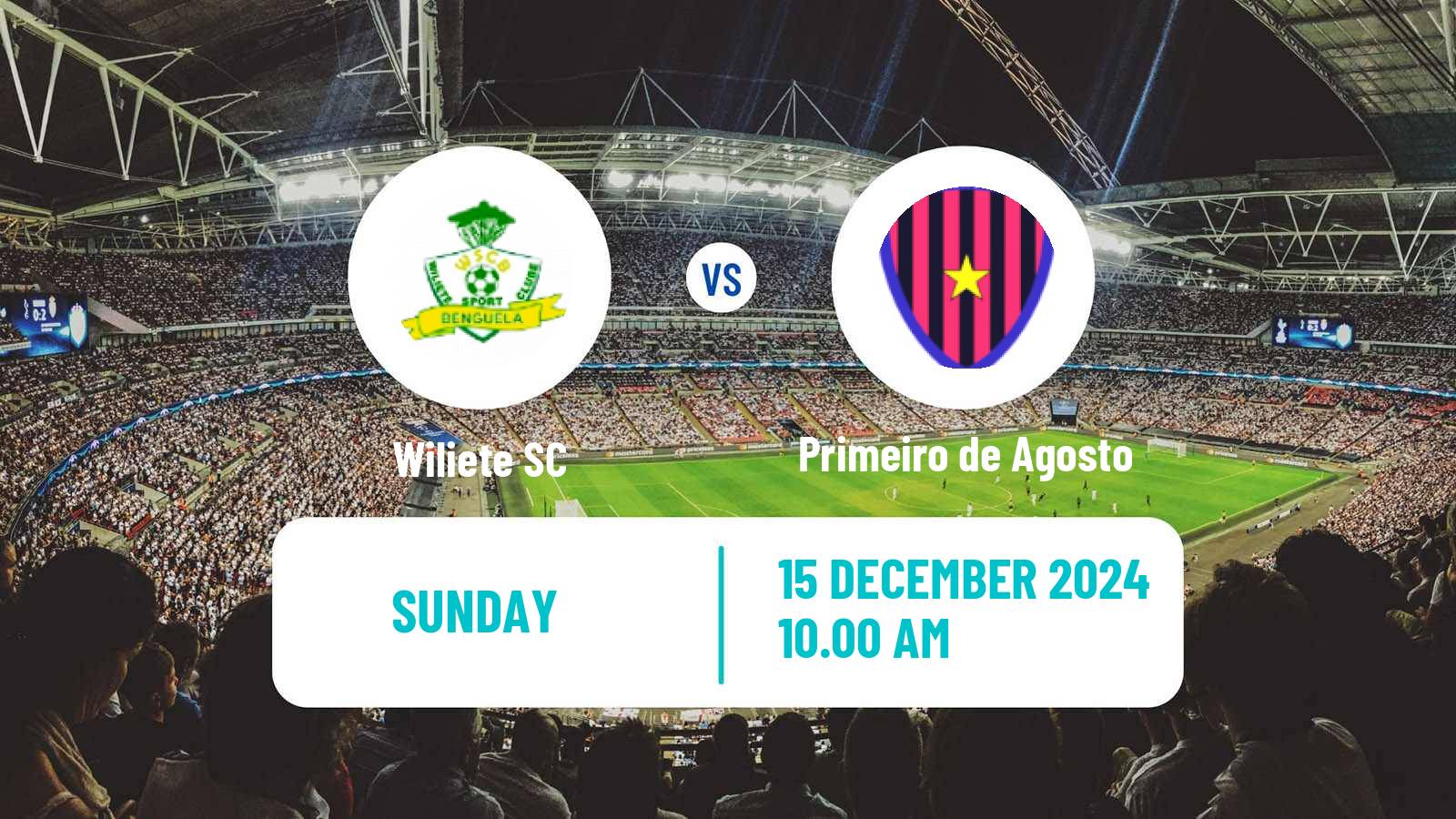 Soccer Angolan Girabola Wiliete - Primeiro de Agosto