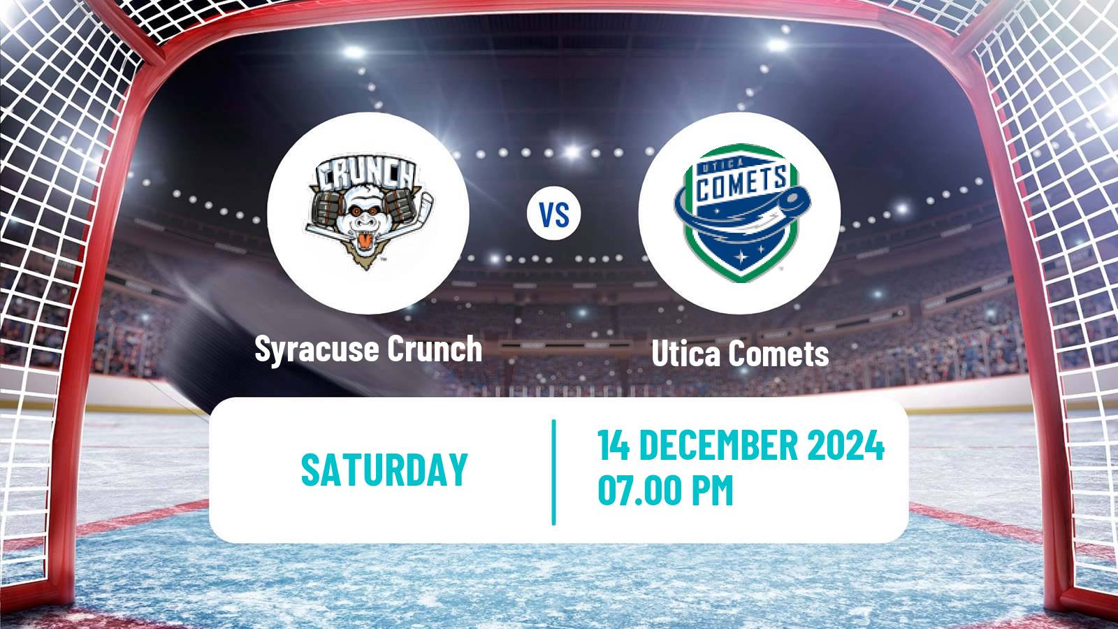 Hockey AHL Syracuse Crunch - Utica Comets