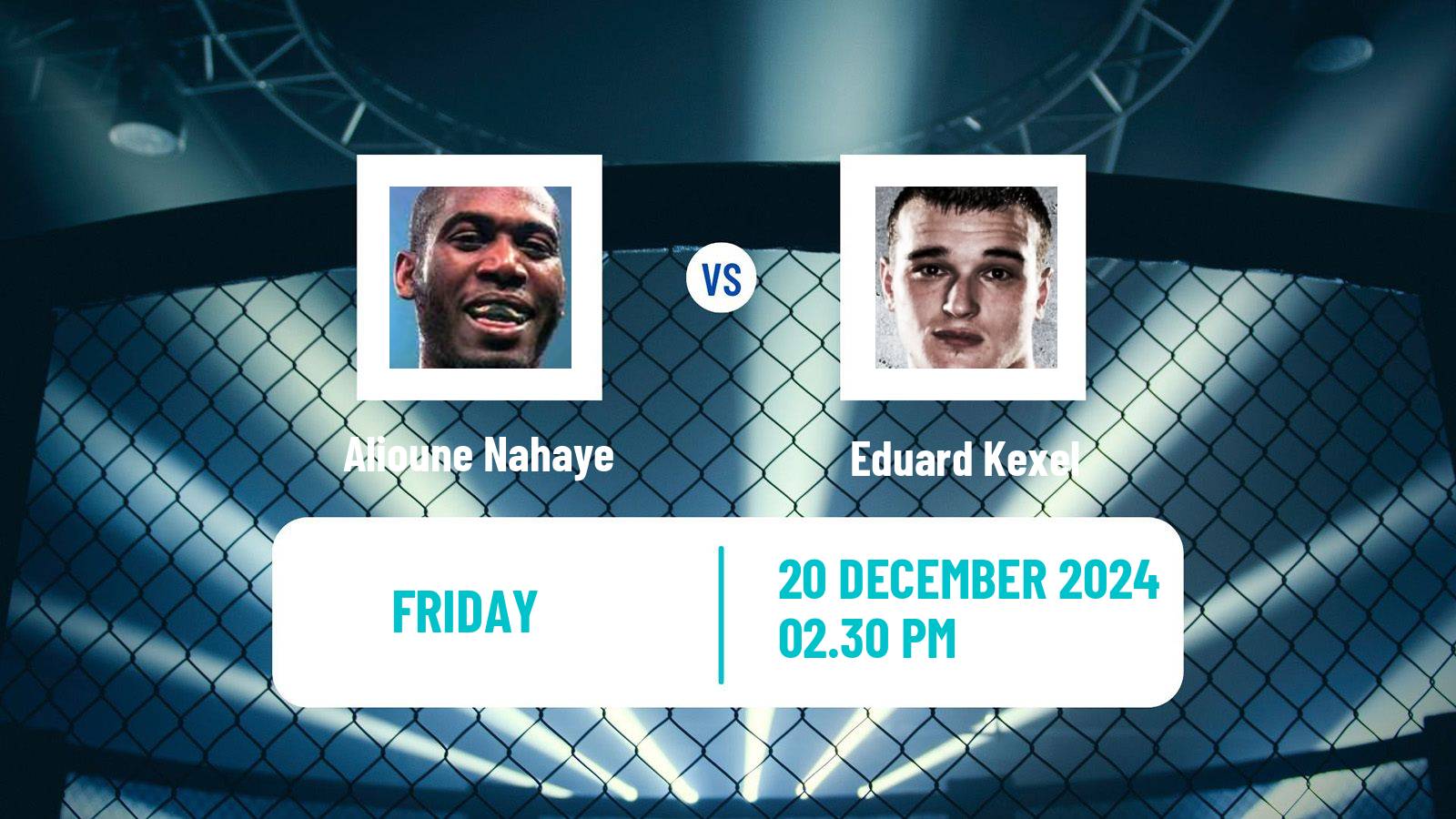 MMA Featherweight Ksw Men Alioune Nahaye - Eduard Kexel