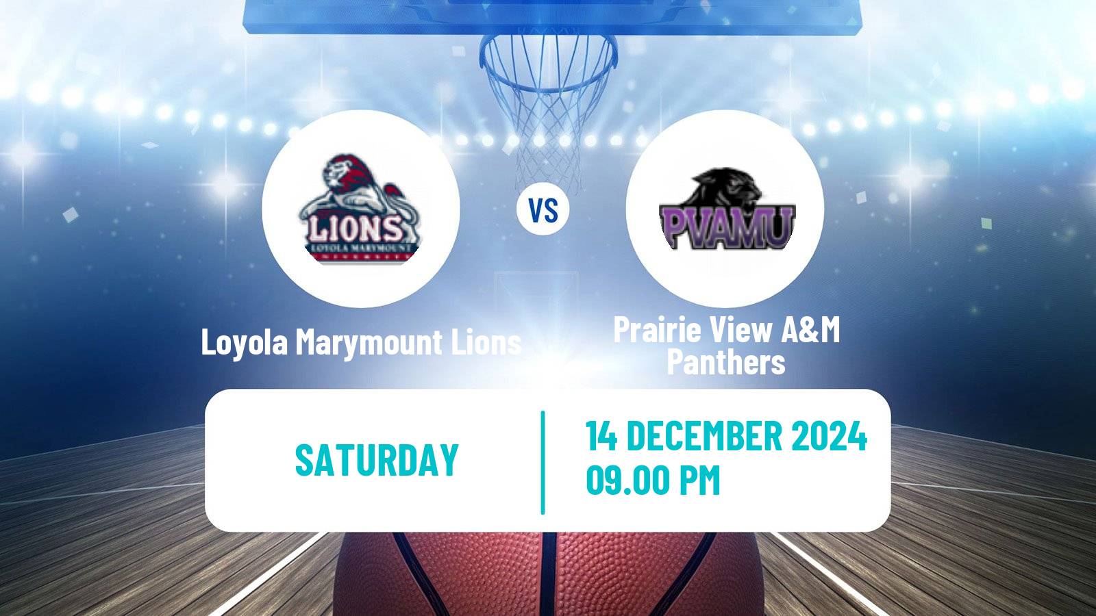 Basketball NCAA College Basketball Loyola Marymount Lions - Prairie View A&M Panthers