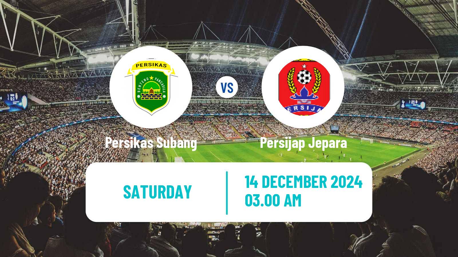 Soccer Indonesian Liga 2 Persikas Subang - Persijap Jepara