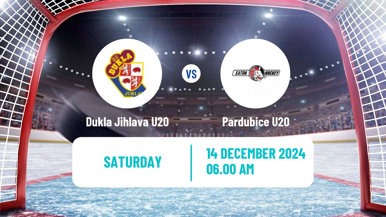 Hockey Czech ELJ Dukla Jihlava U20 - Pardubice U20