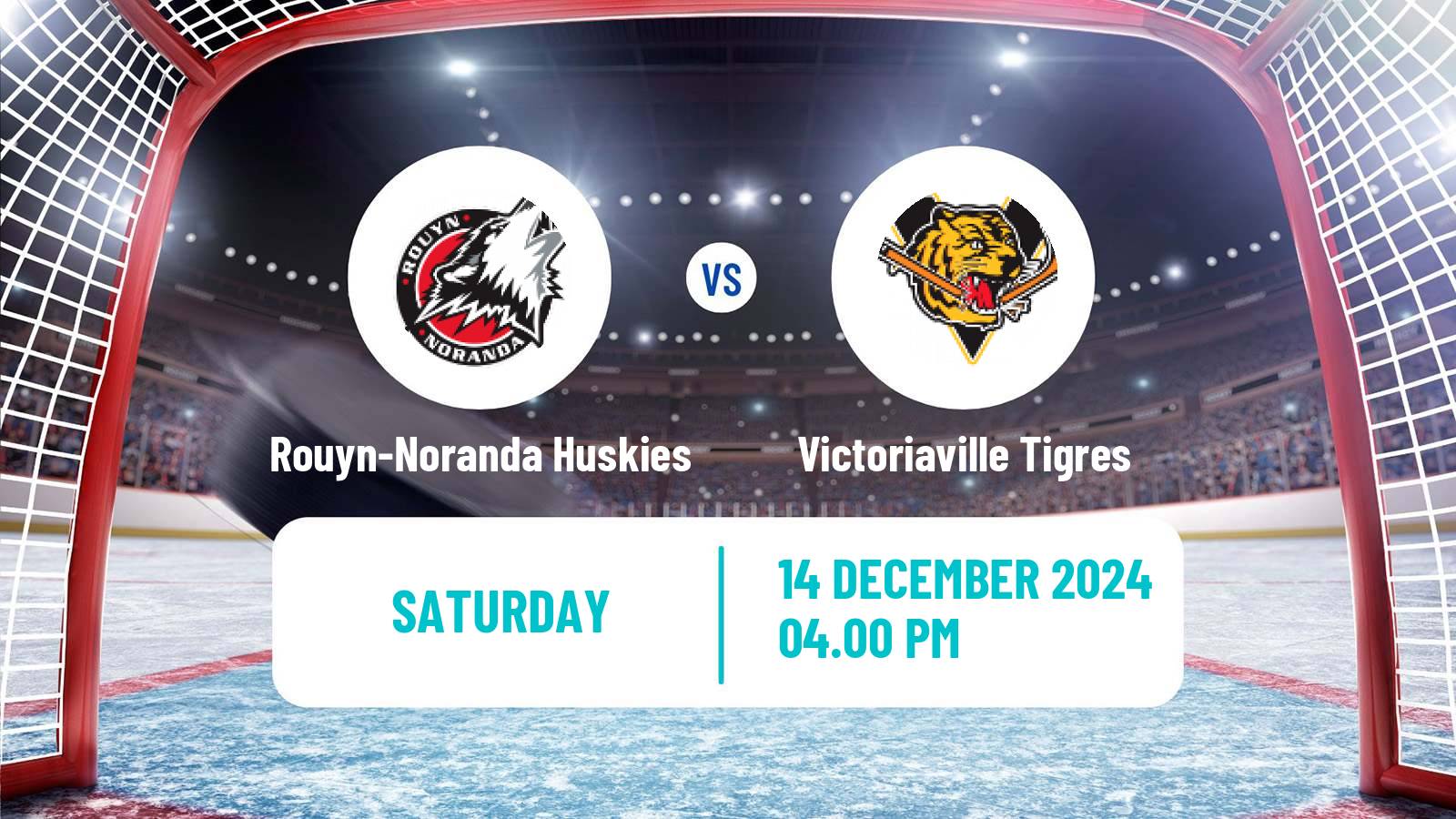 Hockey QMJHL Rouyn-Noranda Huskies - Victoriaville Tigres