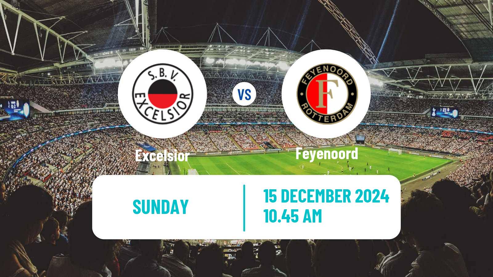 Soccer Dutch Eredivisie Women Excelsior - Feyenoord