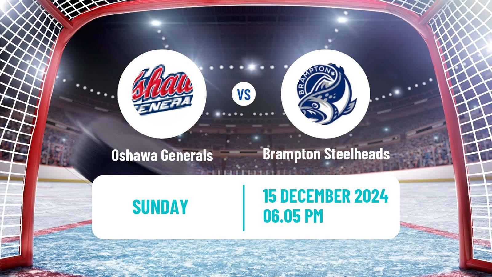 Hockey OHL Oshawa Generals - Brampton Steelheads