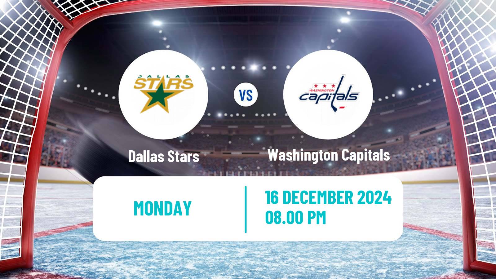 Hockey NHL Dallas Stars - Washington Capitals