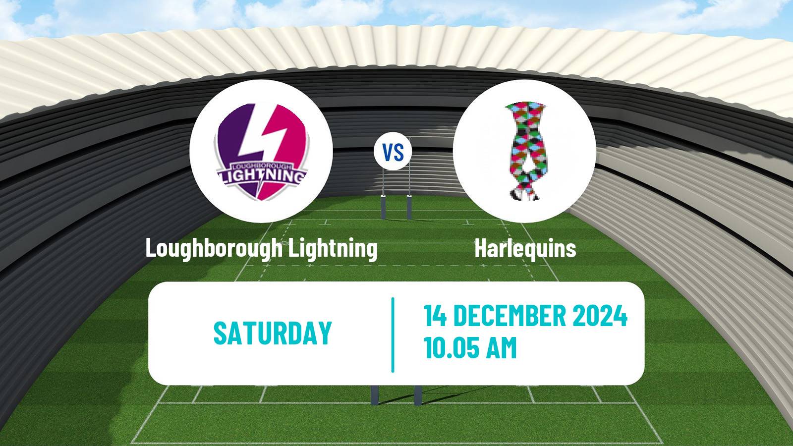 Rugby union English Premier 15s Rugby Women Loughborough Lightning - Harlequins