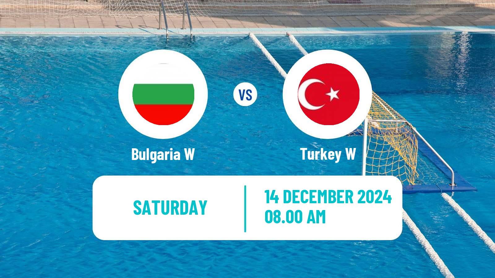 Water polo World Cup Water Polo Women Bulgaria W - Turkey W