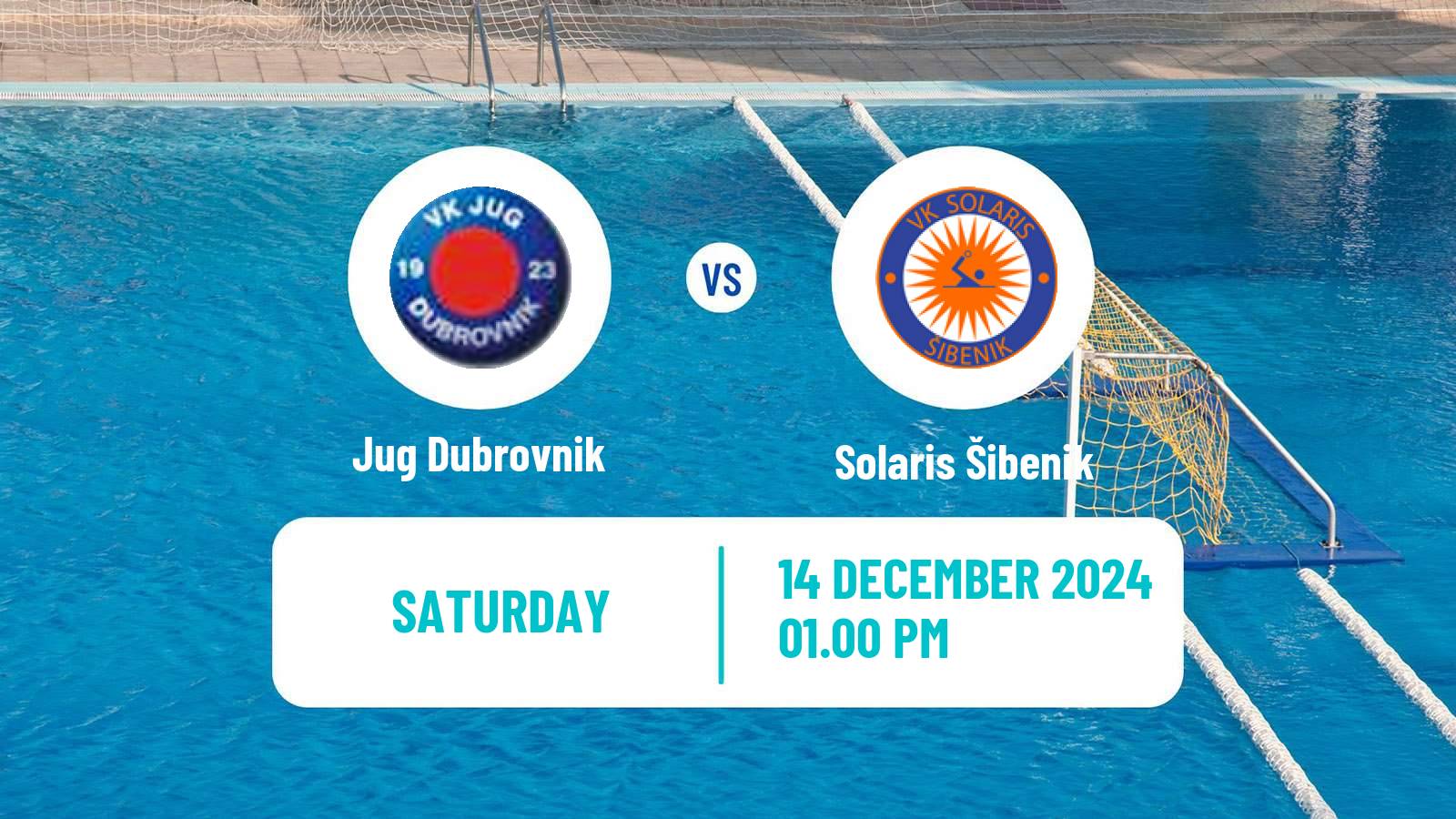 Water polo Serbian Super Liga Water Polo Jug Dubrovnik - Solaris Šibenik