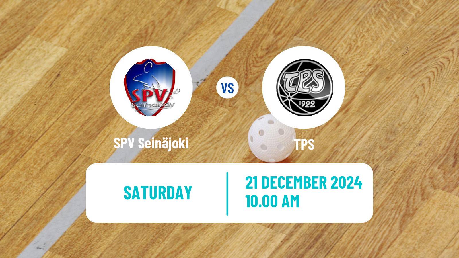 Floorball Finnish F-Liiga SPV Seinäjoki - TPS