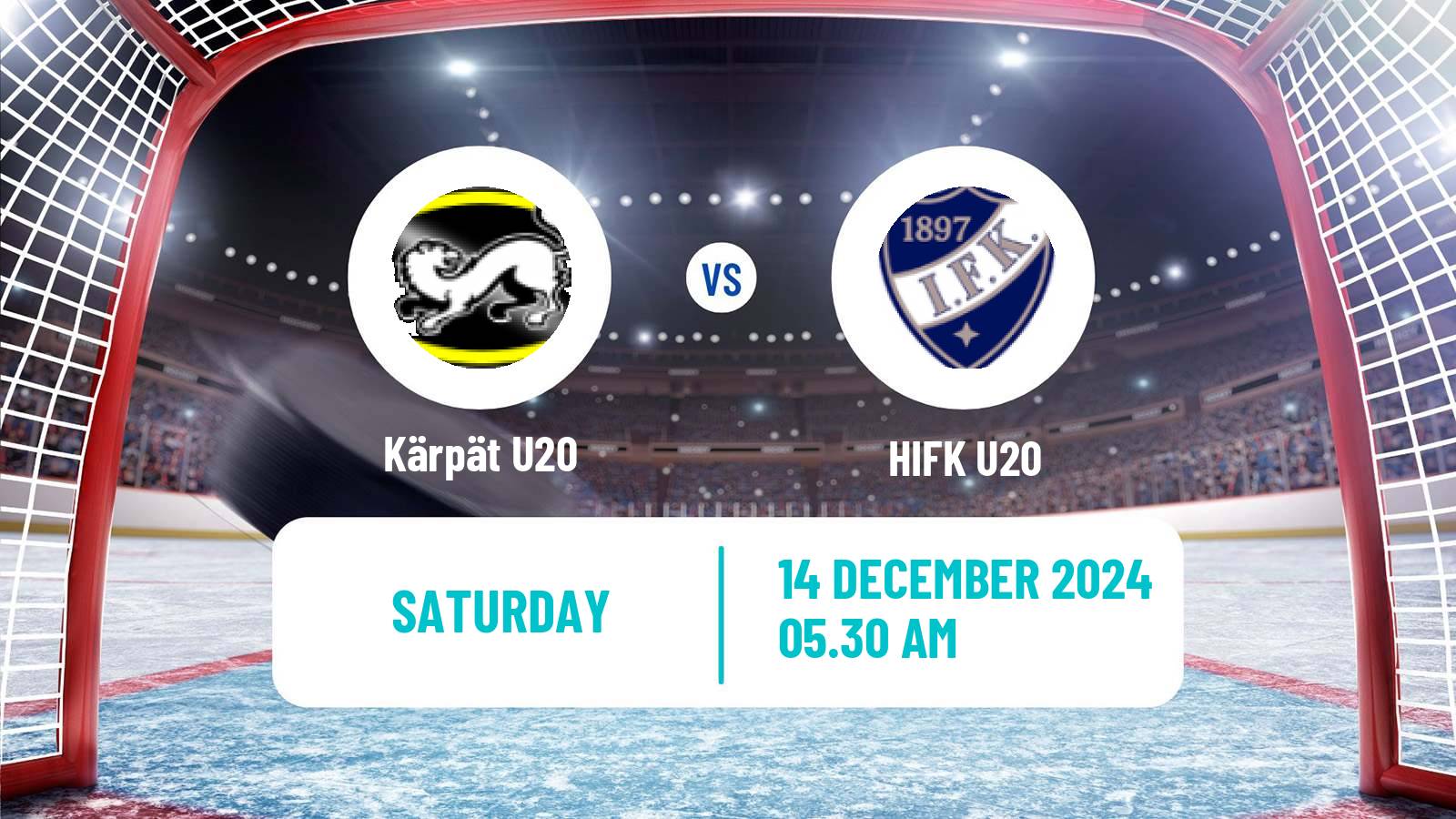 Hockey Finnish SM-sarja U20 Kärpät U20 - HIFK U20