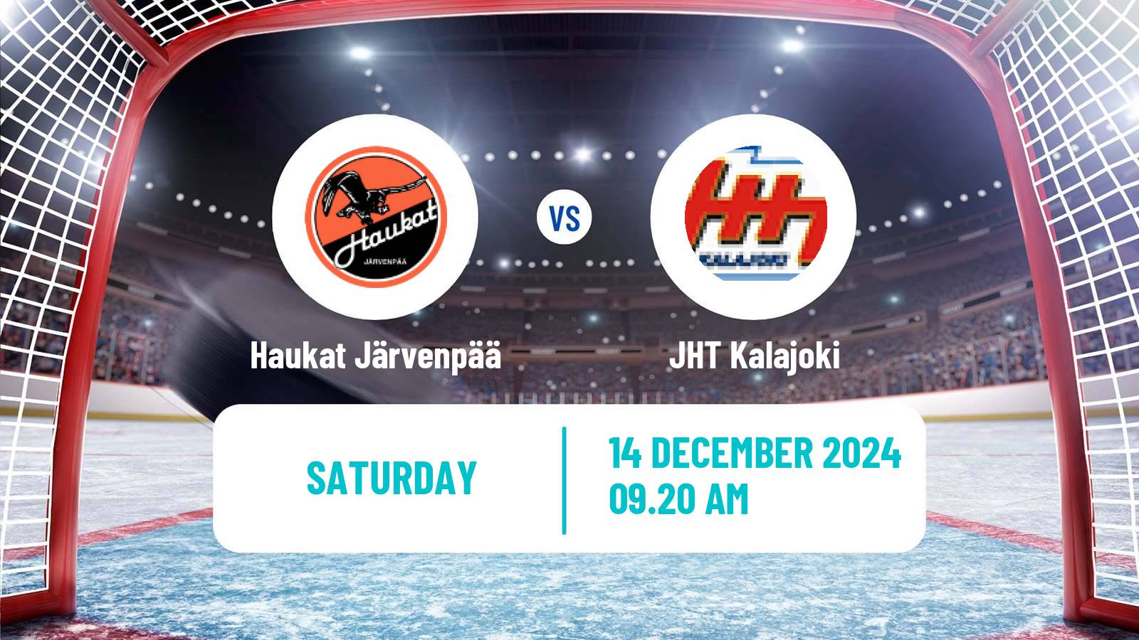 Hockey Finnish Suomi-sarja Haukat Järvenpää - JHT Kalajoki