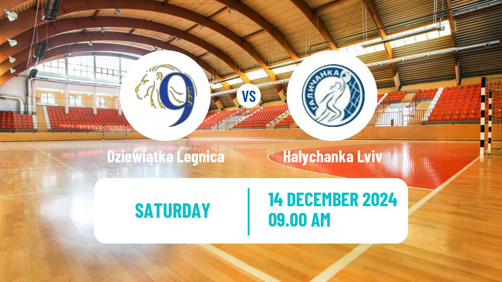 Handball Polish Central League Handball Women Dziewiątka Legnica - Halychanka Lviv