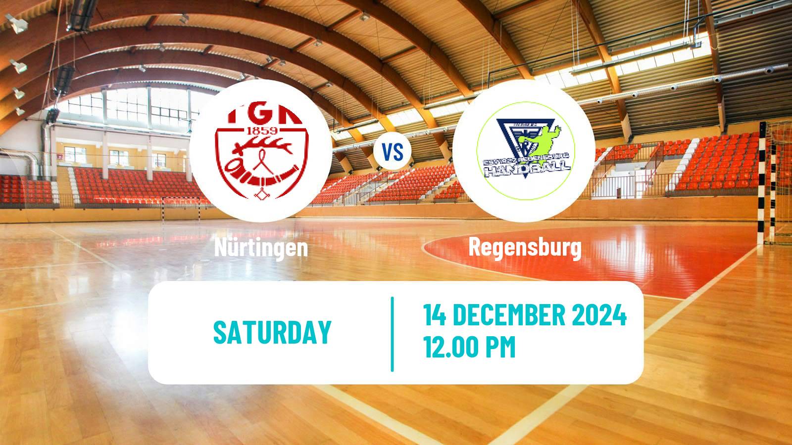 Handball German 2 Bundesliga Handball Women Nürtingen - Regensburg