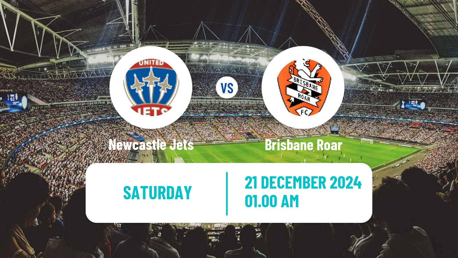 Soccer Australian A-League Women Newcastle Jets - Brisbane Roar