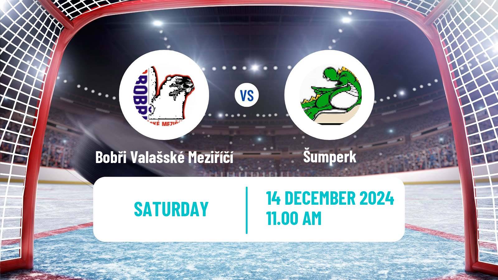 Hockey Czech 2 Liga Hockey East Bobři Valašské Meziříčí - Šumperk