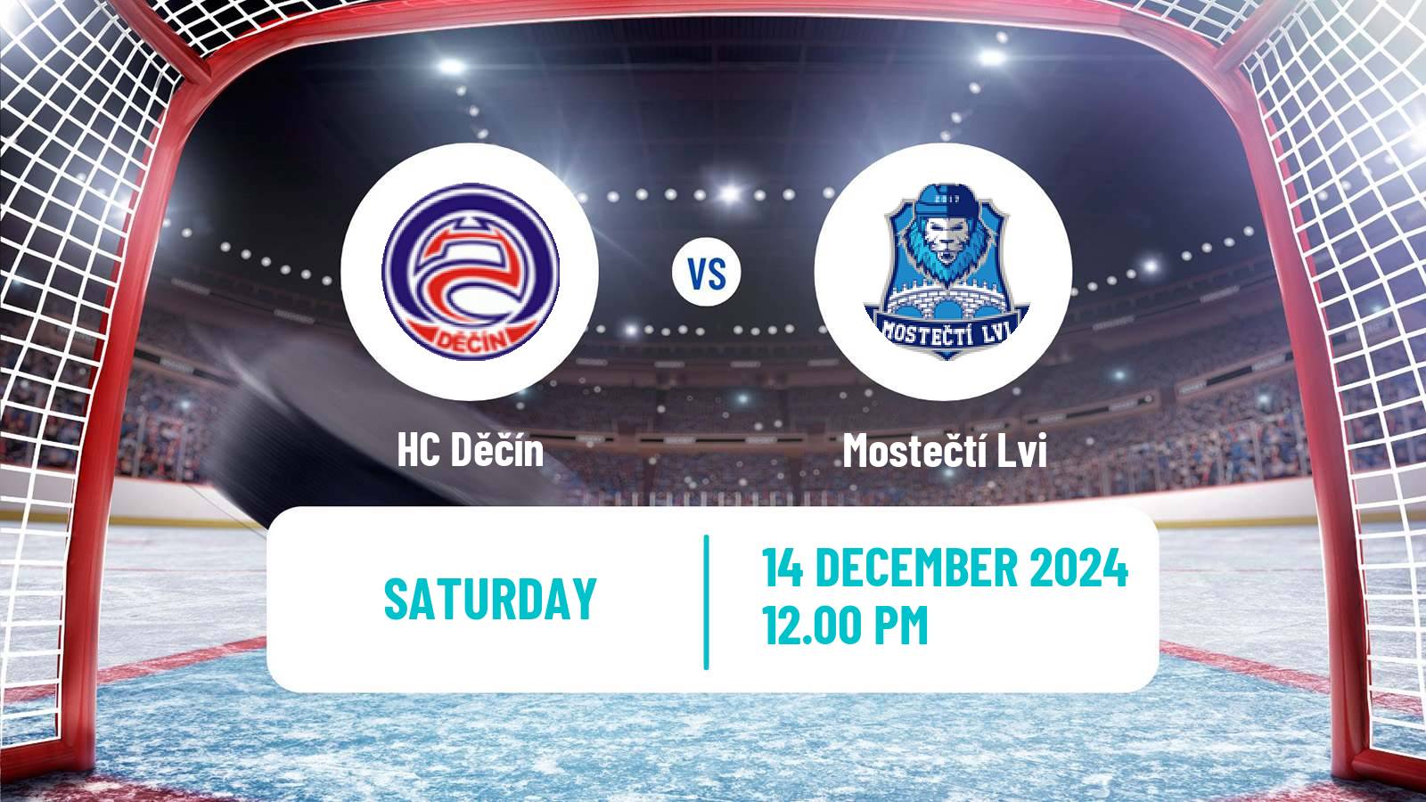 Hockey Czech 2 Liga Hockey West Děčín - Mostečtí Lvi