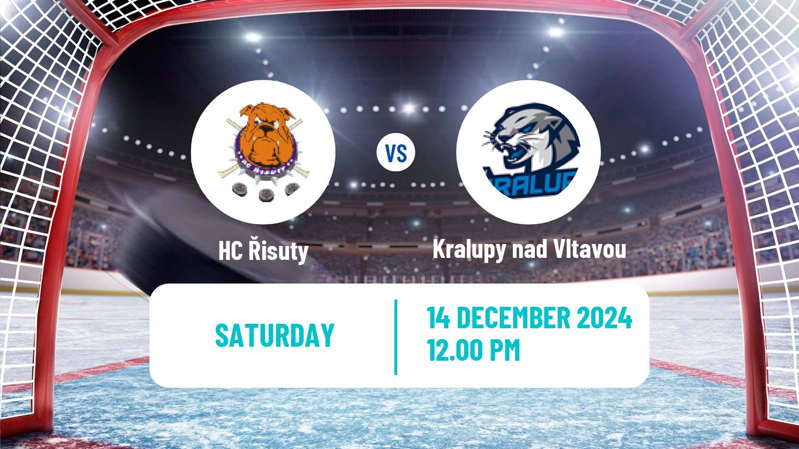 Hockey Czech 2 Liga Hockey West Řisuty - Kralupy nad Vltavou