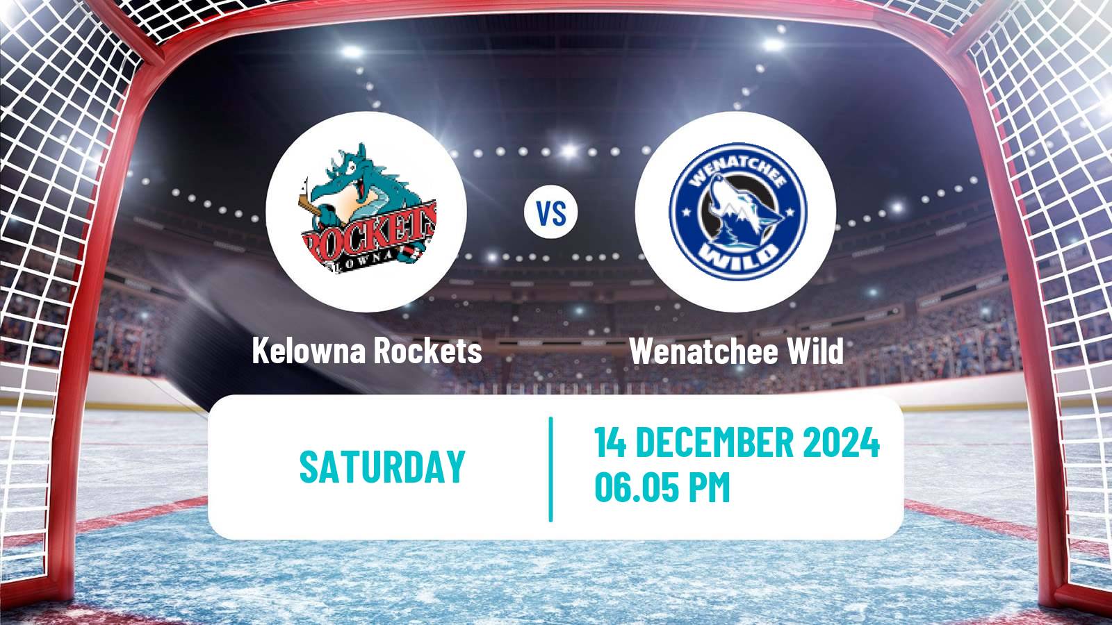 Hockey WHL Kelowna Rockets - Wenatchee Wild