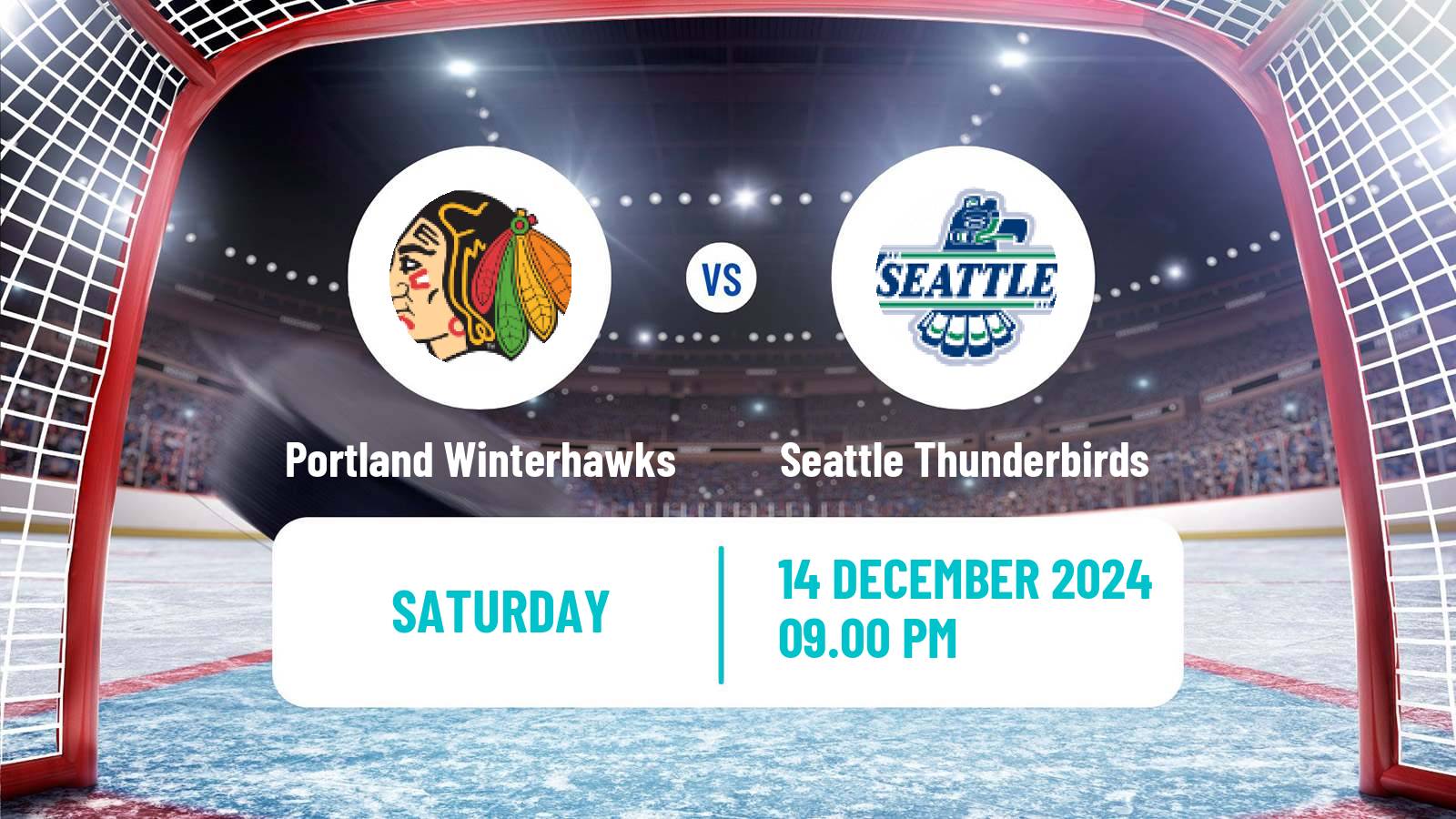 Hockey WHL Portland Winterhawks - Seattle Thunderbirds