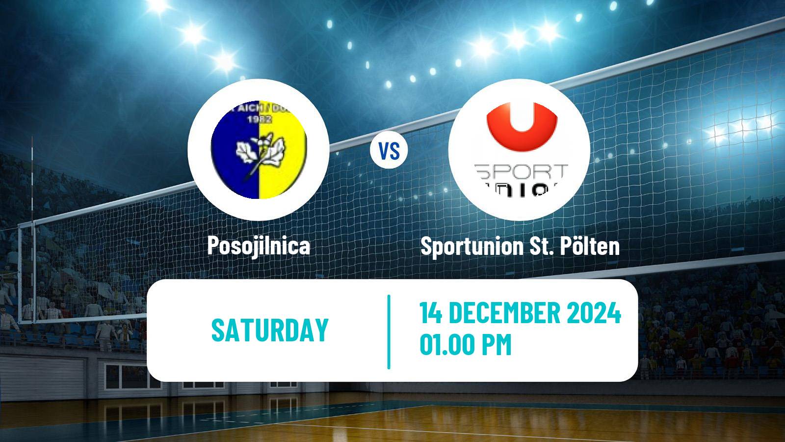 Volleyball Austrian Volley League Posojilnica - Sportunion St. Pölten