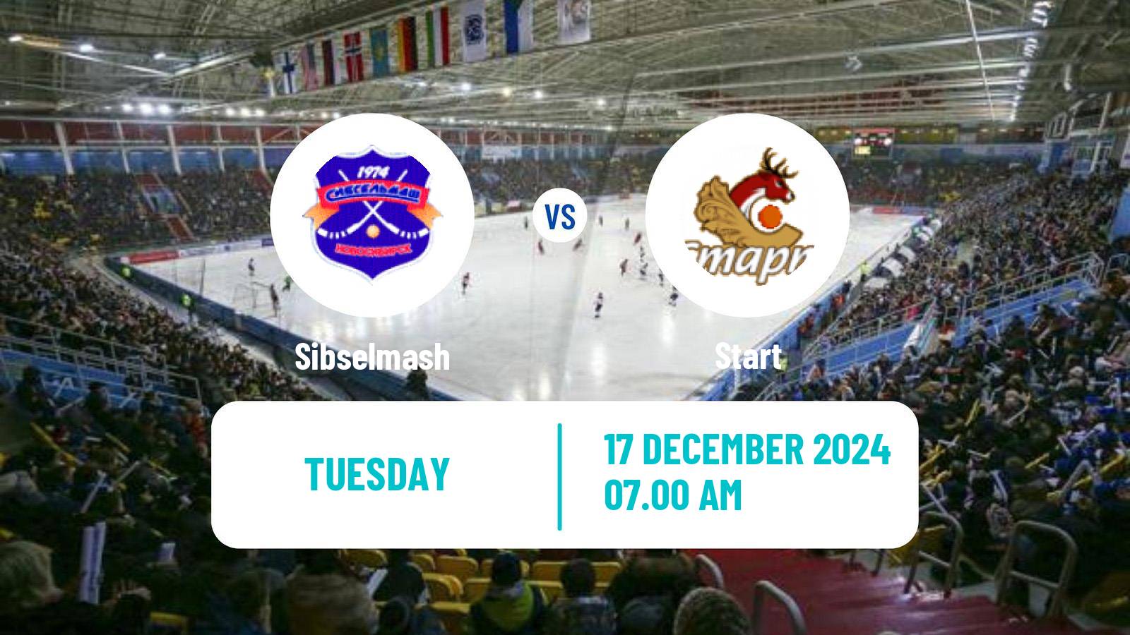 Bandy Russian Super League Bandy Sibselmash - Start