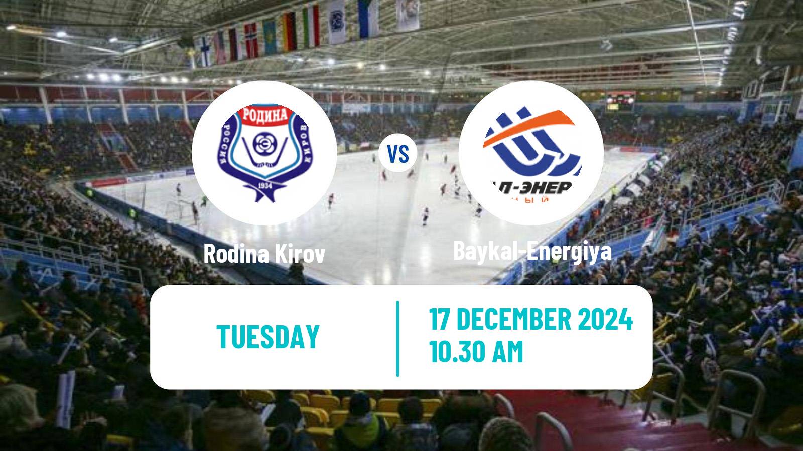 Bandy Russian Super League Bandy Rodina - Baykal-Energiya