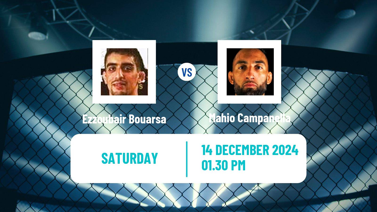 MMA Bantamweight Pfl Men Ezzoubair Bouarsa - Mahio Campanella