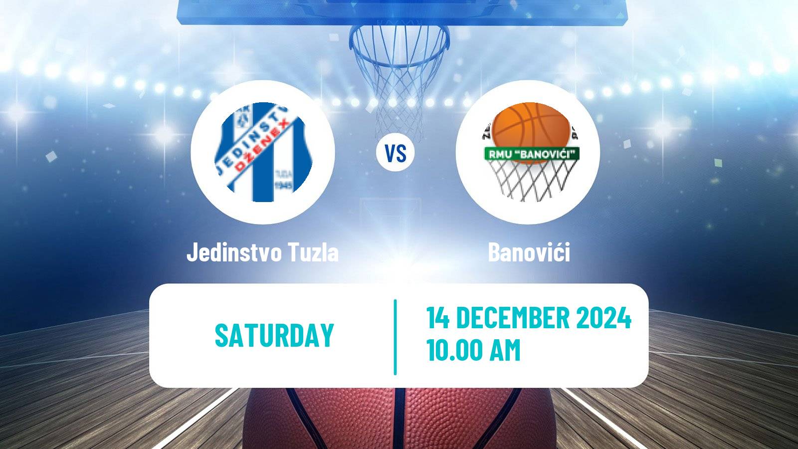 Basketball Bosnian Prvenstvo Basketball Women Jedinstvo Tuzla - Banovići