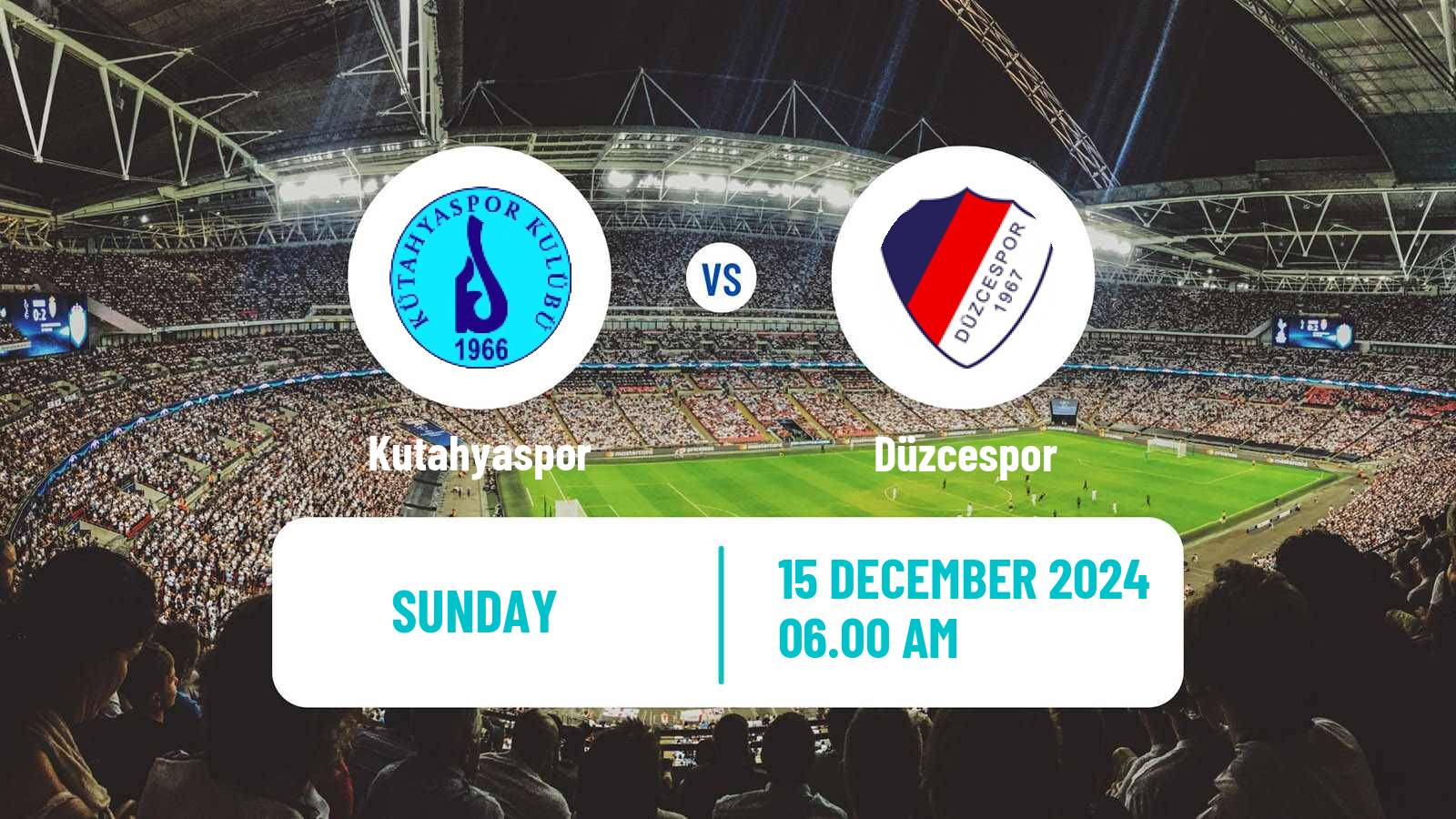 Soccer Turkish 3 Lig Group 1 Kutahyaspor - Düzcespor