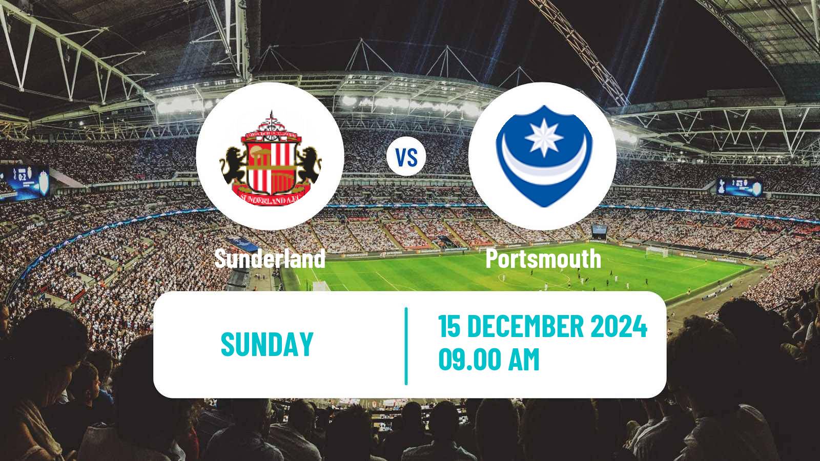 Soccer English Women Championship Sunderland - Portsmouth