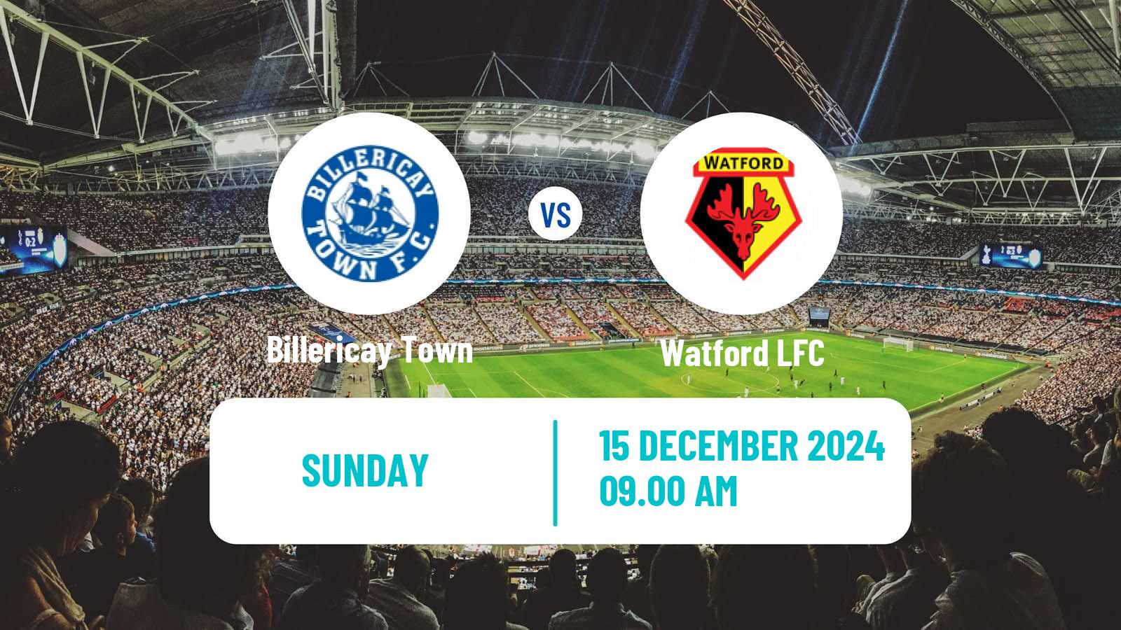 Soccer English National League South Women Billericay Town - Watford