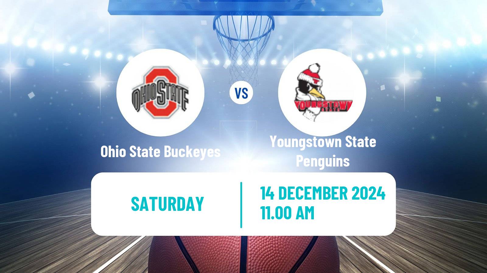 Basketball NCAA College Basketball Women Ohio State Buckeyes - Youngstown State Penguins