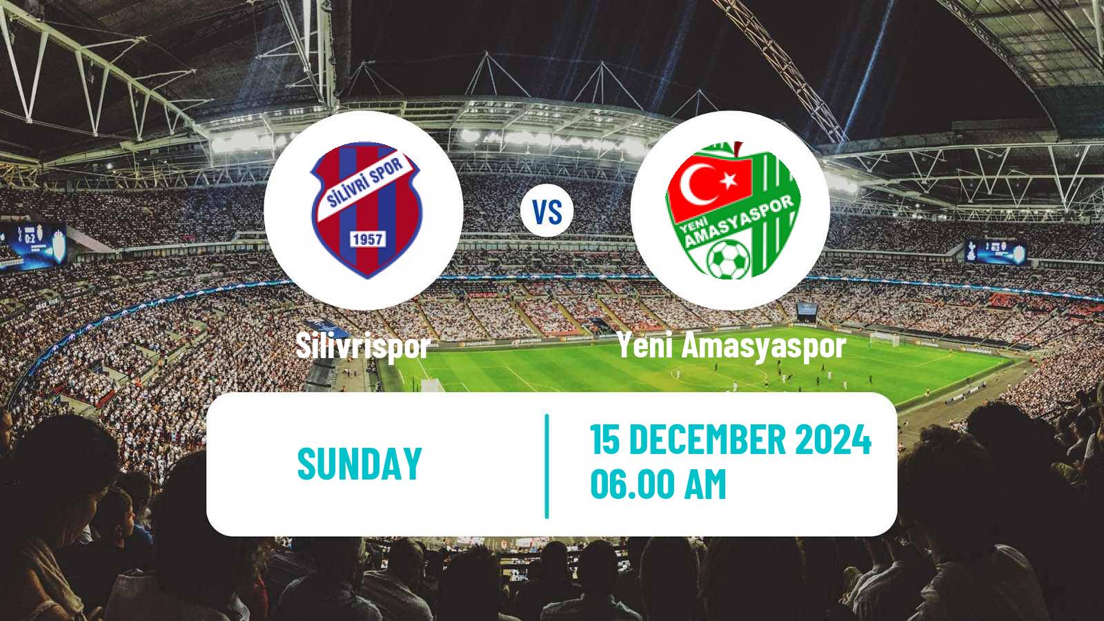 Soccer Turkish 3 Lig Group 2 Silivrispor - Yeni Amasyaspor