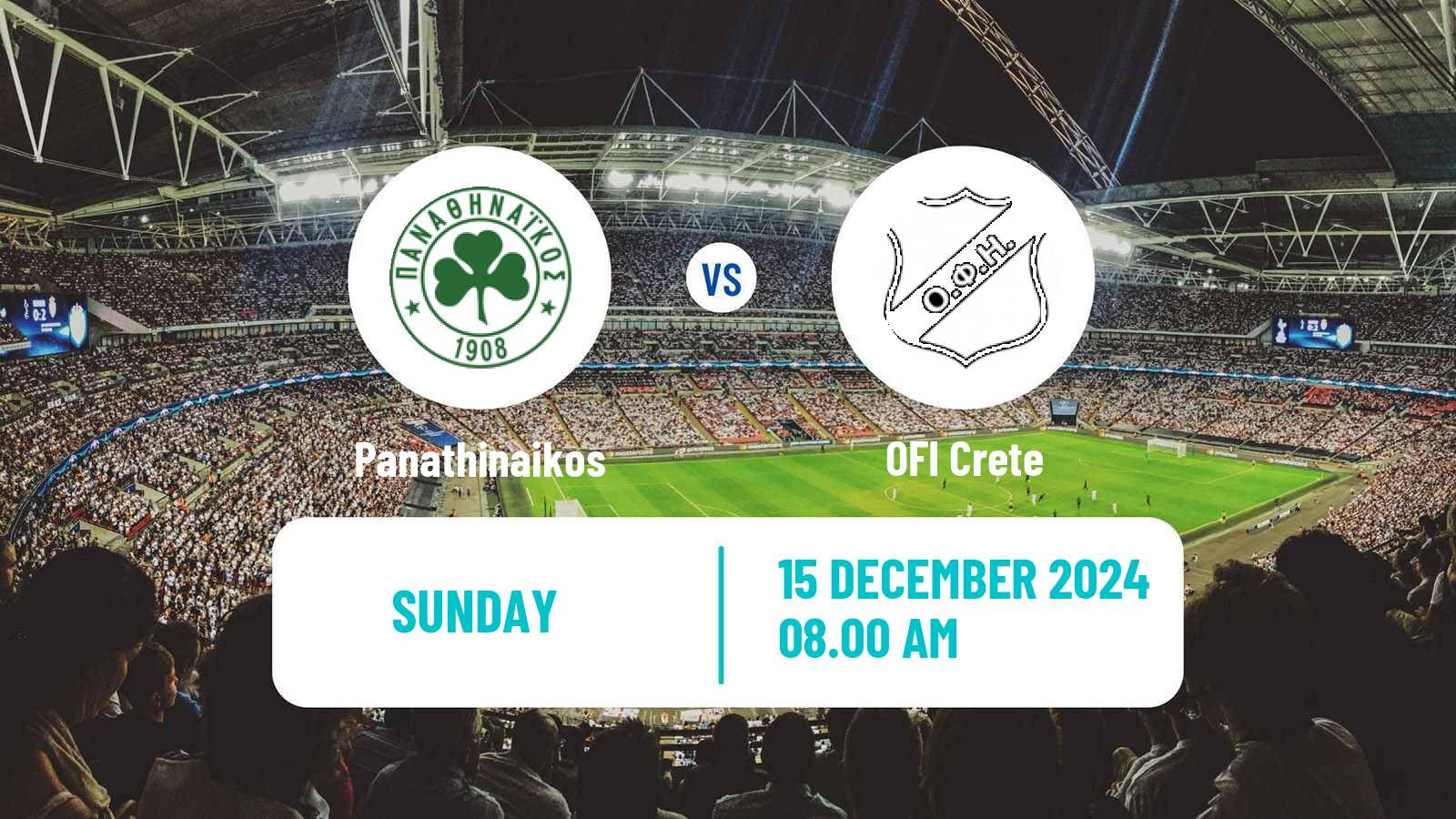 Soccer Greek Division A Women Panathinaikos - OFI Crete