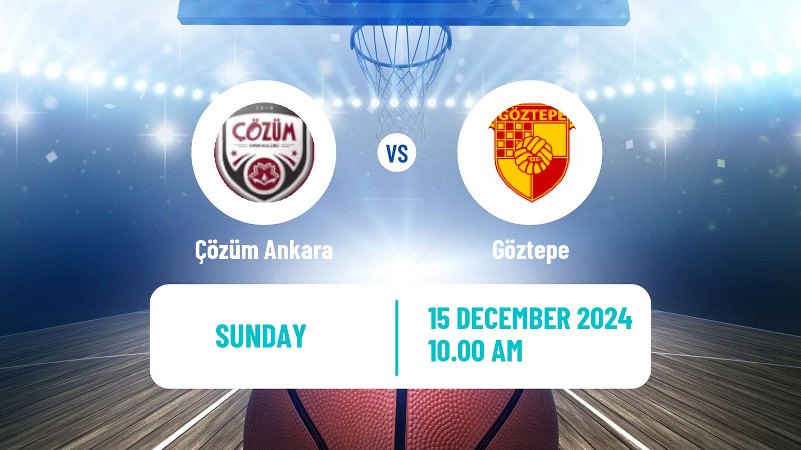 Basketball Turkish TB2L Çözüm Ankara - Göztepe