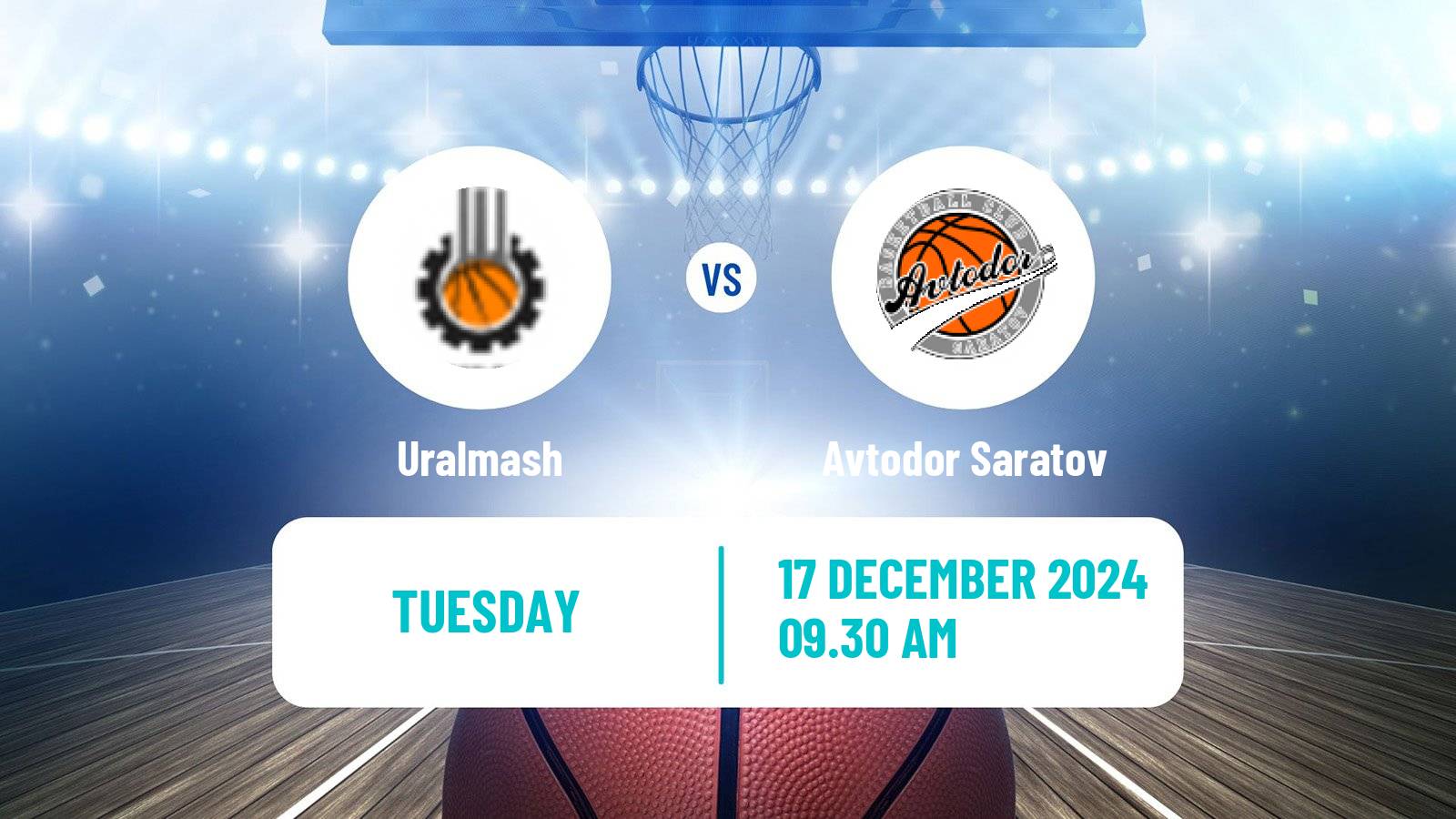 Basketball VTB United League Uralmash - Avtodor Saratov