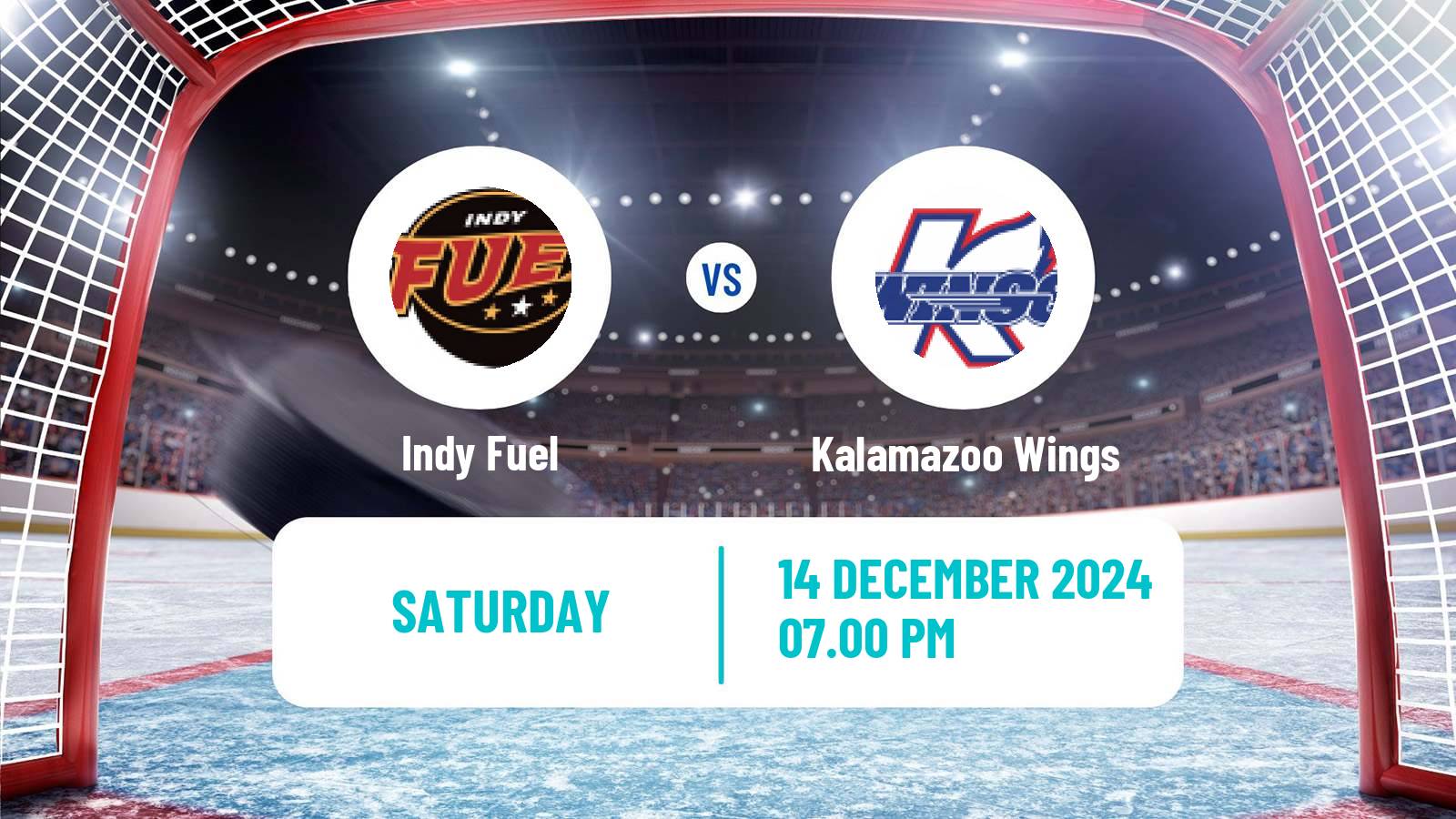 Hockey ECHL Indy Fuel - Kalamazoo Wings