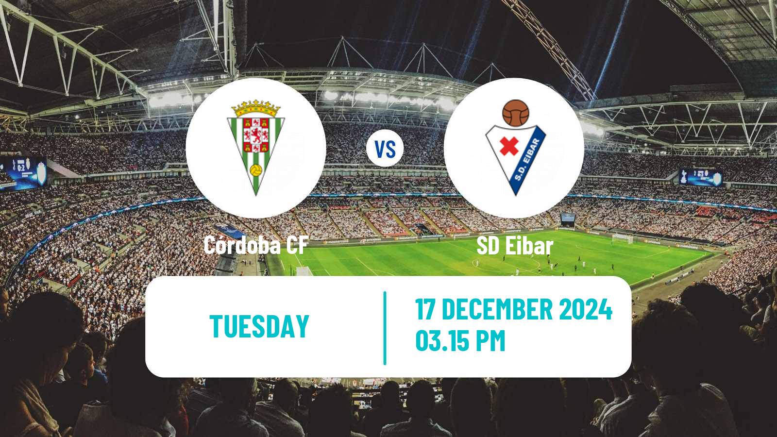 Soccer Spanish LaLiga2 Córdoba - Eibar